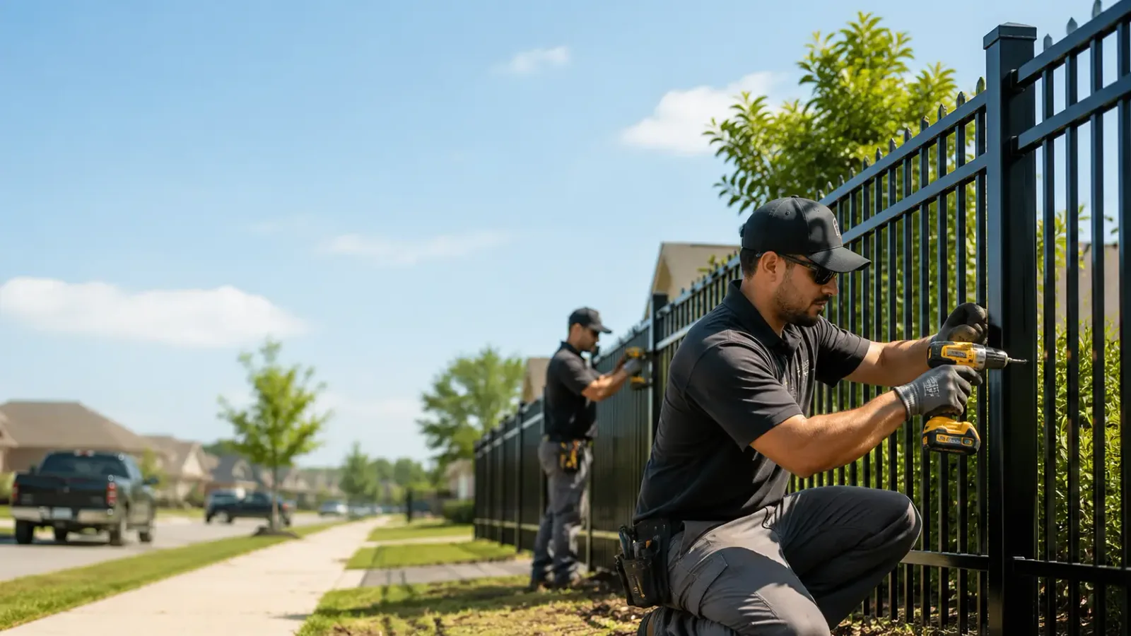 Metal Fence Installation in Barney, GA
